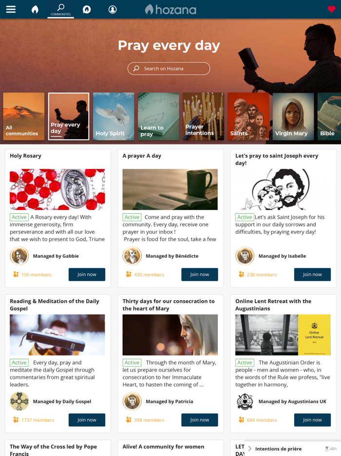 Hozana - Christian prayer