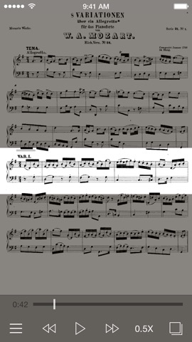 Mozart Variations for pianoのおすすめ画像2