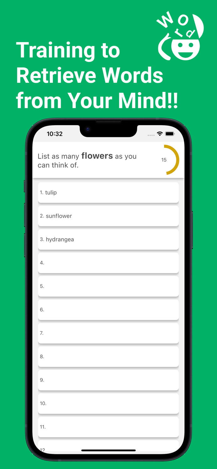 Word Retrieval Training
