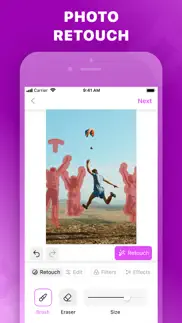 photo retouch: erase objects iphone screenshot 1