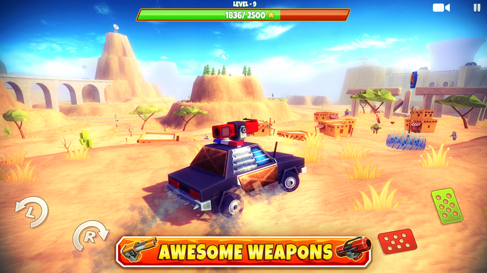 #4. Zombie Safari (iOS) 由: Dogbyte Games Kft.