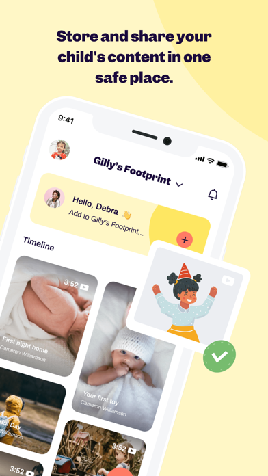 Footprint - Family App Screenshot