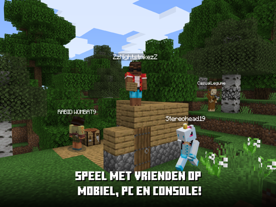 Minecraft iPad app afbeelding 4