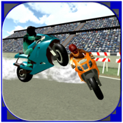 Motorcycle Storm Rider Racing