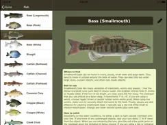 Freshwater Fishing Guide iPad image 1