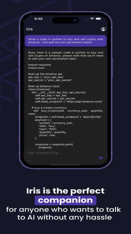 Iris AI - Chat with AI Chatbot screenshot-4