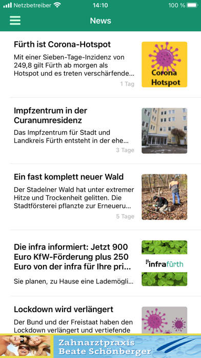Stadt Fürth Screenshot