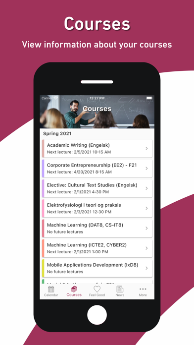 AAU Student App Screenshot