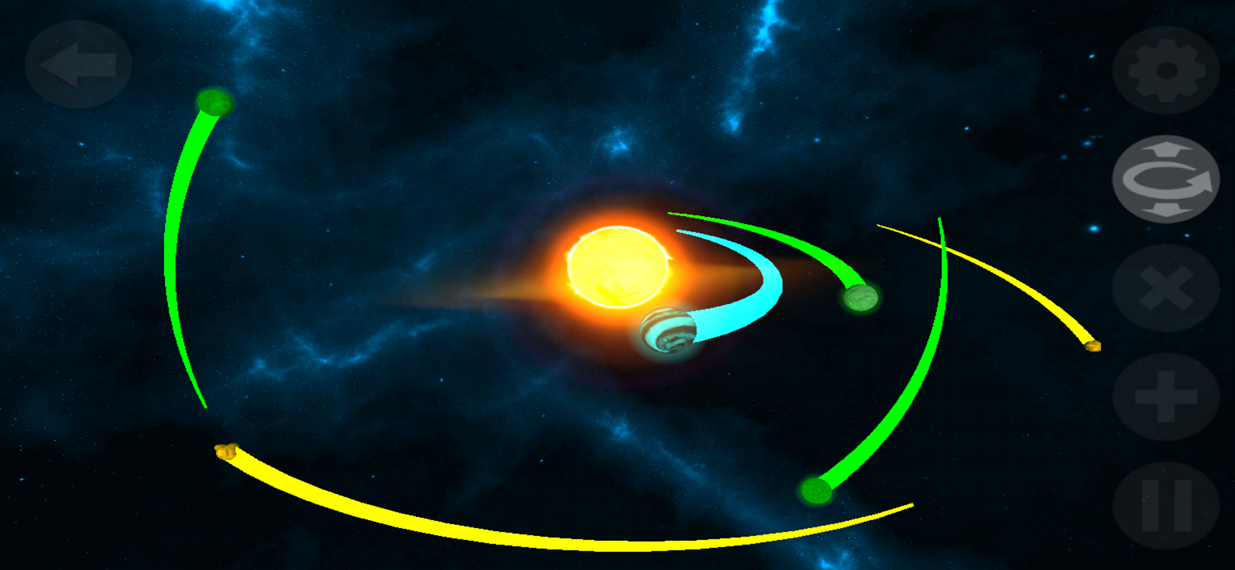 Galaxy Space Simulator 3D