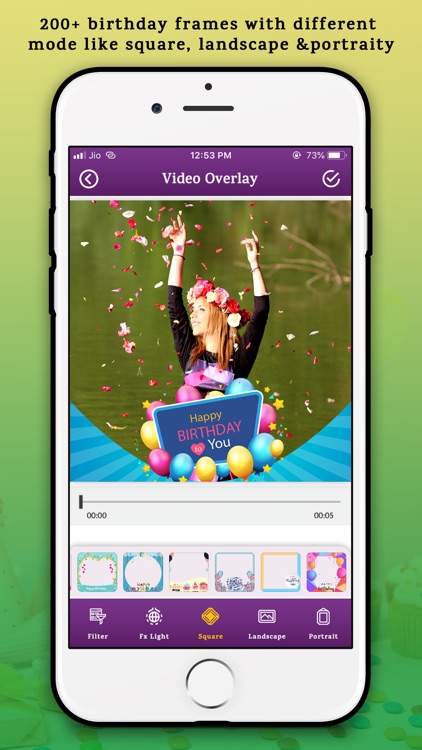 Birthday Video Editor Song screenshot-4
