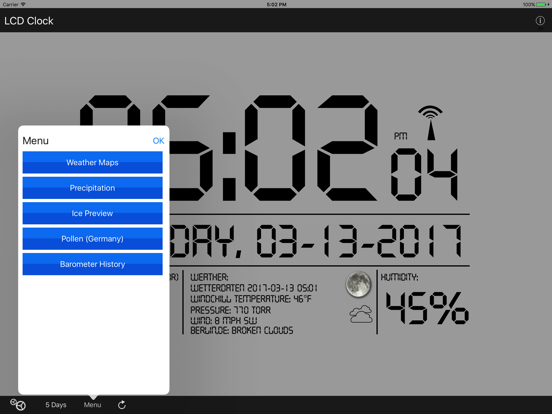 Screenshot #6 pour LCD-Clock
