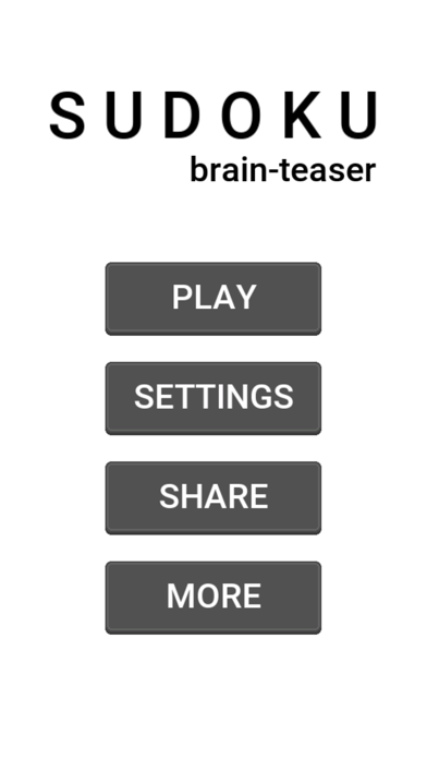 Screenshot #1 pour Sudoku : Brain-teaser