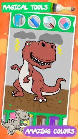 Game screenshot Best coloring book : Dinosaurs apk