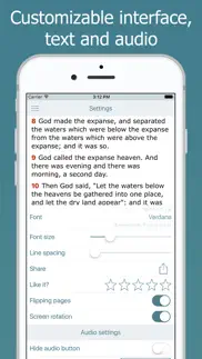 nasb bible holy audio version iphone screenshot 4
