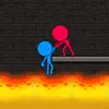 Red & Blue Stickman: Adventure App Delete