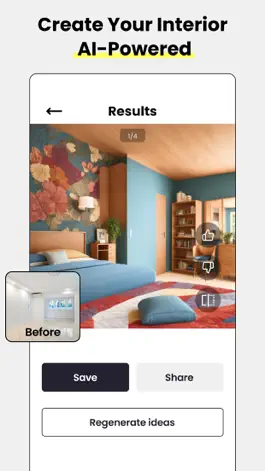 Game screenshot HomeDecor : Room Design AI apk