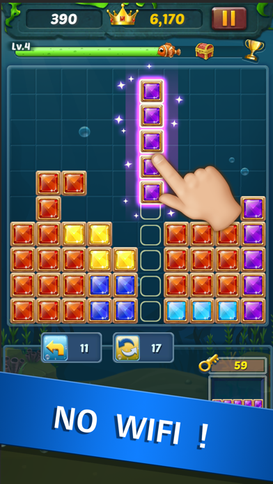 Screenshot #3 pour Block Ocean Puzzle 1010