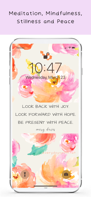 ‎Every Day Spirit® Lock Screens Screenshot