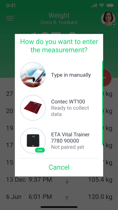 Smart Weight Diary by MedM Screenshot