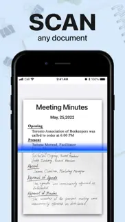 xscan : document scanner app iphone screenshot 1