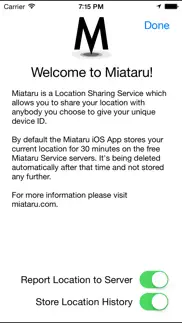 miataru - be found iphone screenshot 1