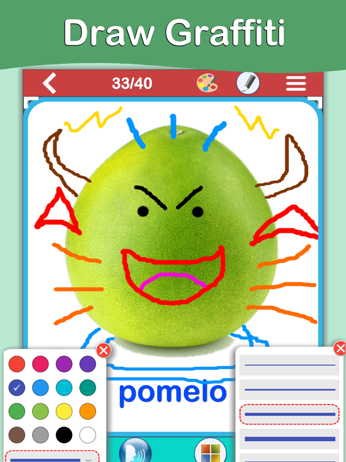 Fruits Cards PRO