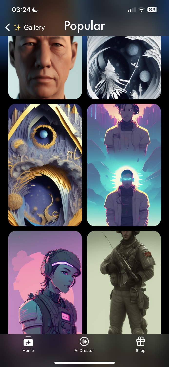 AI Studio - GPT Art Generator