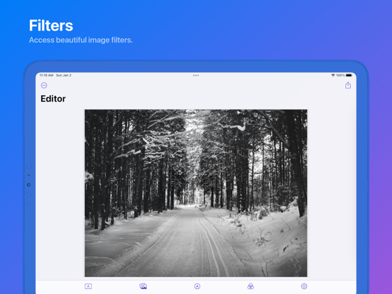 Watermark Photo & Logo Maker iPad screenshot 7 - Photo & Video app