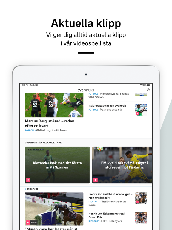 Screenshot #6 pour SVT Sport