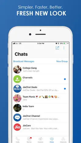 Game screenshot JioChat Video Messenger mod apk
