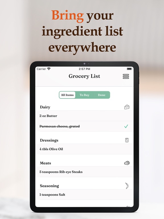 Recipe Keeper & Grocery Listのおすすめ画像7