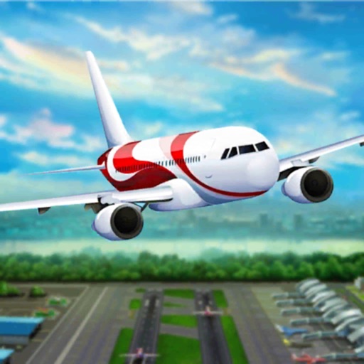 Airplane Pilot Flight Sim Game iOS App