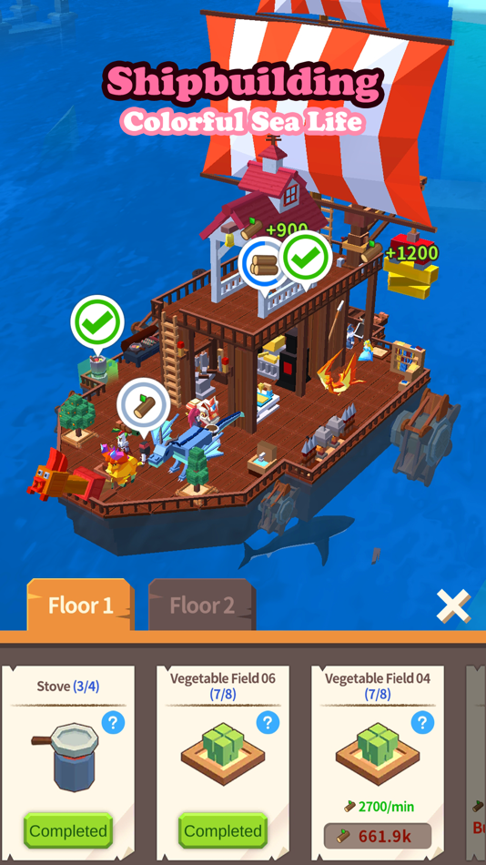 #3. Arkcraft - Idle Adventure (iOS) Podle: Yunbu