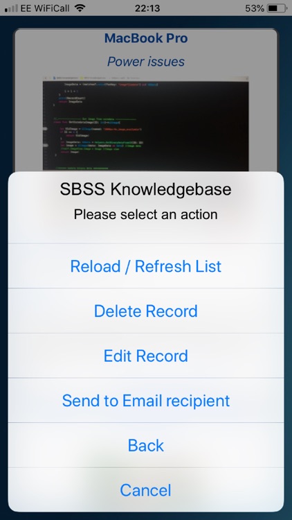 SBSS Knowledgebase screenshot-7