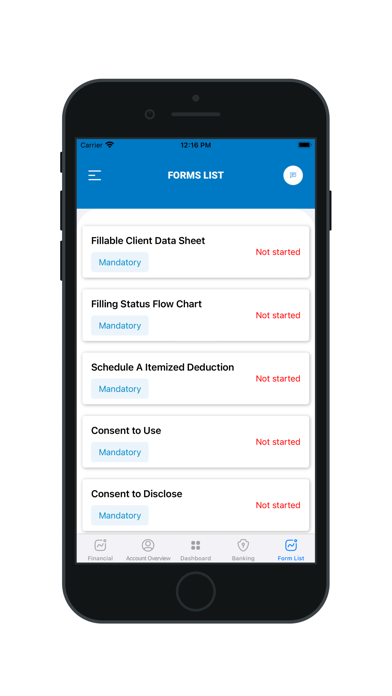 MKG Tax Consultants Screenshot