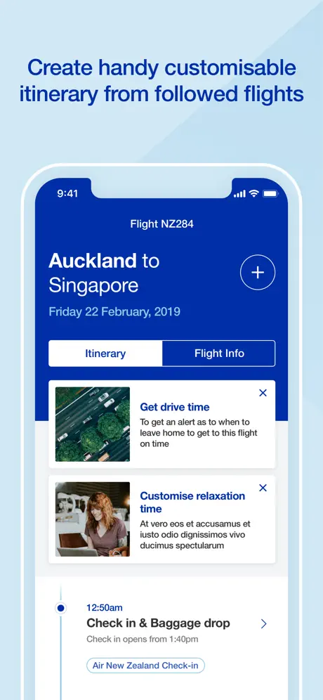 Auckland Airport official app