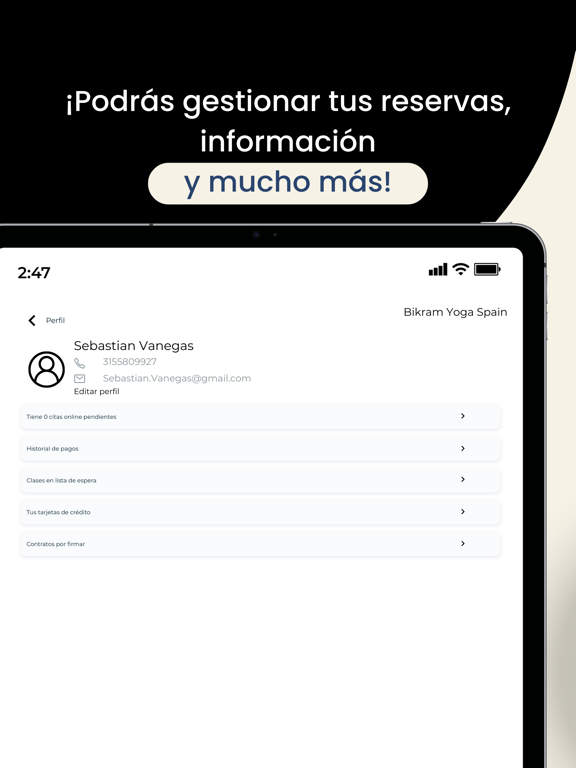 Screenshot #5 pour Bikram Yoga Spain
