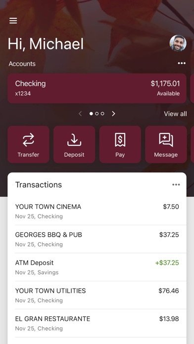 First Fed Mobile Banking Screenshot