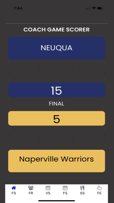 Neuqua Wildcats Rugby Fan App Screenshot