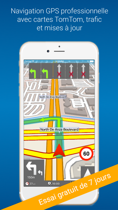 Screenshot #1 pour MapFactor Navigator TRUCK PRO