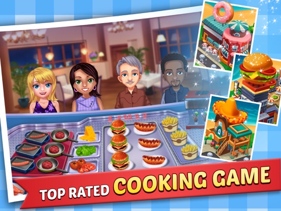 Food Court Hamburger Cooking iPad app afbeelding 6