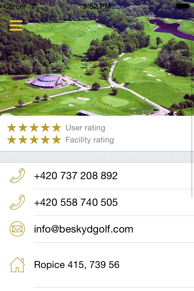 Ropice Golf Resort screenshot 2