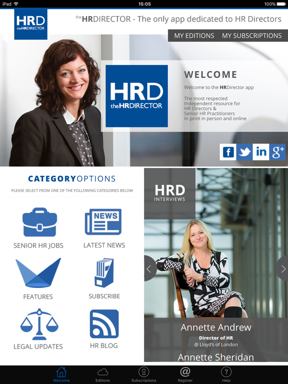 theHRDIRECTOR iPad screenshot 5 - Business app