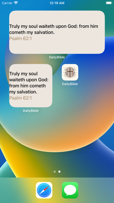 DailyBible: Verse of the day! Screenshot
