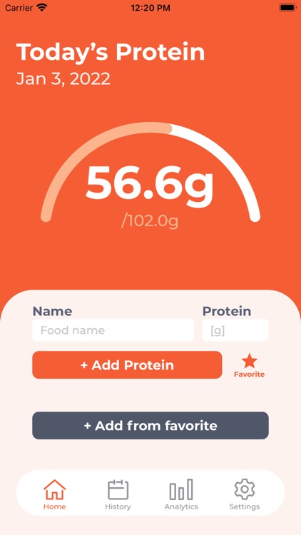 Protein Log