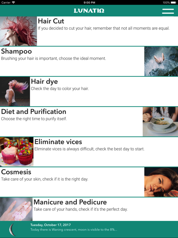 Screenshot #4 pour Lunatio (Health and Wellness)