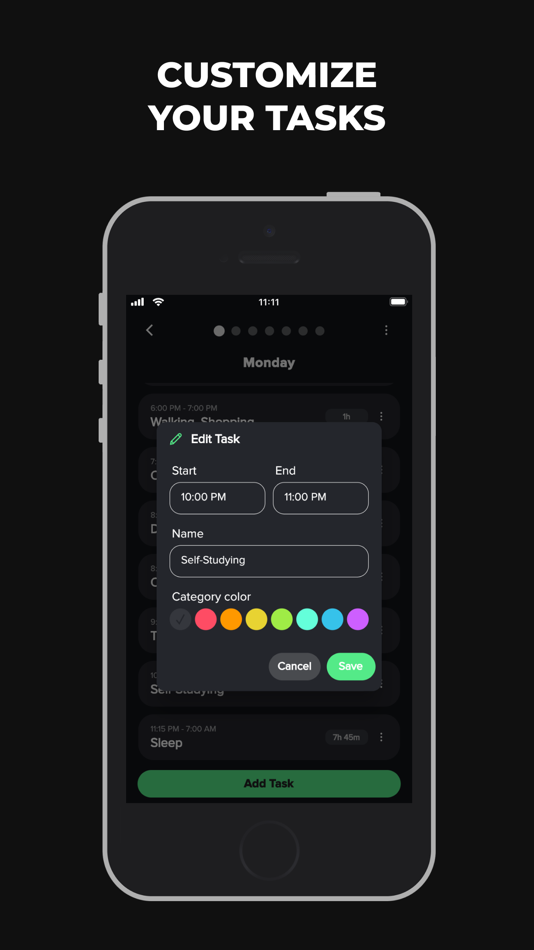 #3. Daily Routine Planner App (iOS) 由: SHPAVDA, TOO