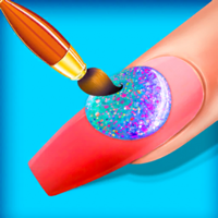 Nail Art Kids Makeup Games