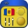 All Moldova Radio Stations app icon - Music app for iPhone