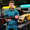 自動車整備士の廃品3Dゲーム